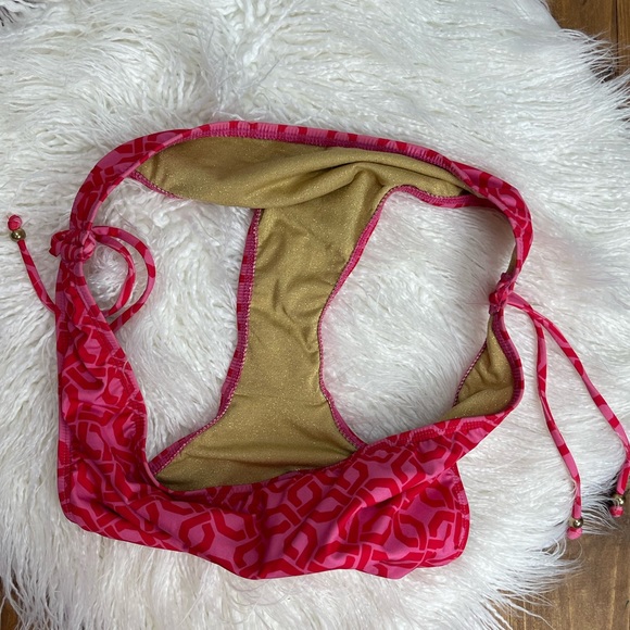 - NWT Athena swimsuit bottom size 14 style 69661 pink and red - Picture 3 of 6